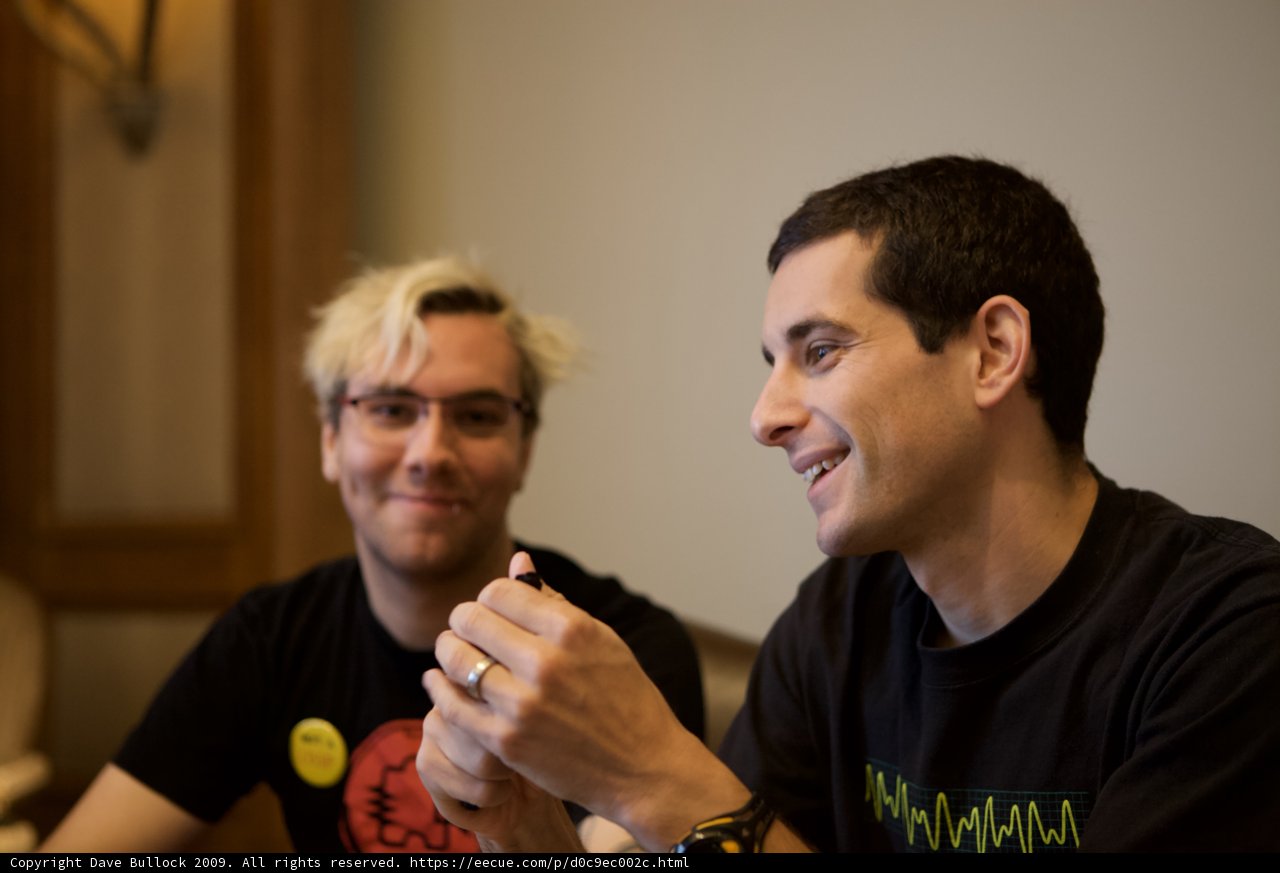 Two Men Enjoying Each Other's Company