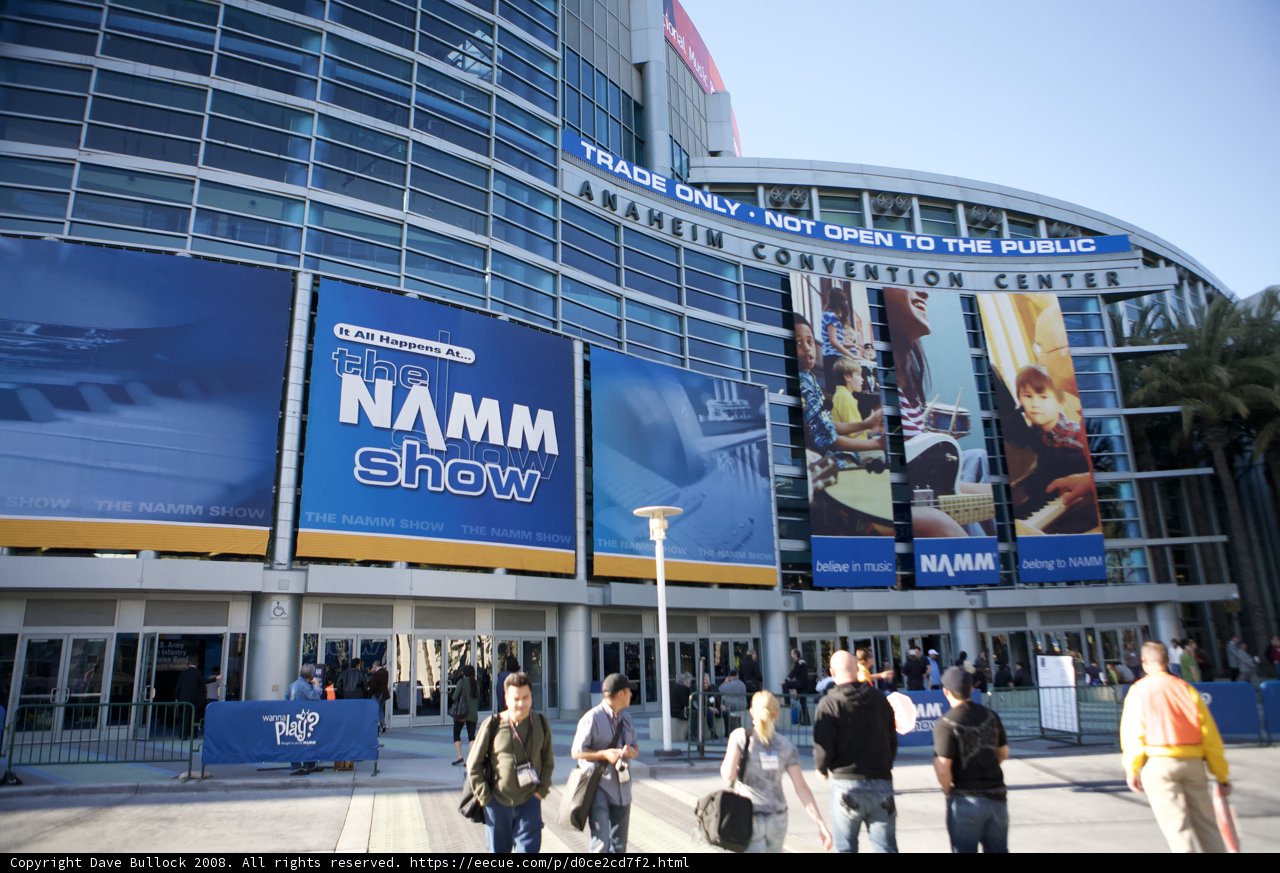 NAMM Convention Center Entrance