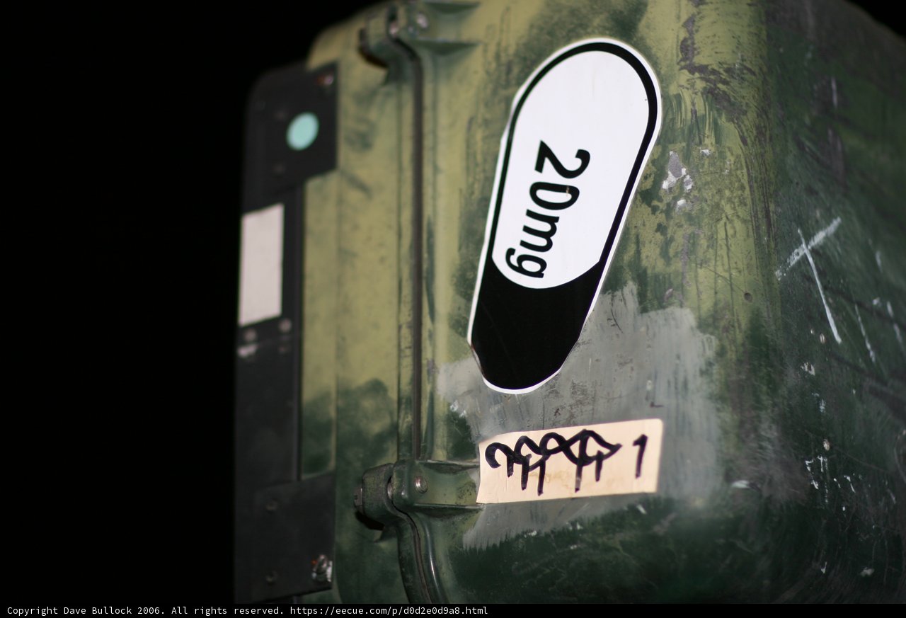 Sticker on Green Box