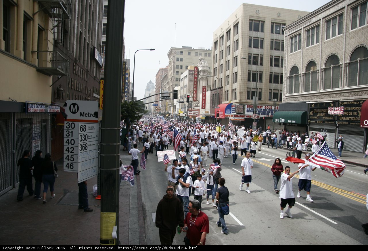 A Sea of People in the City