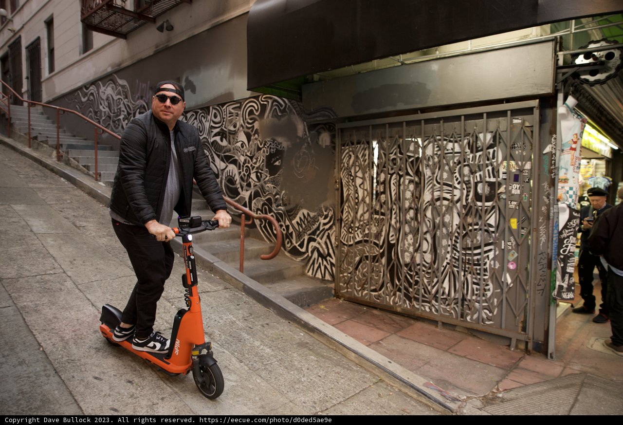 Urban Ride Through Chinatown