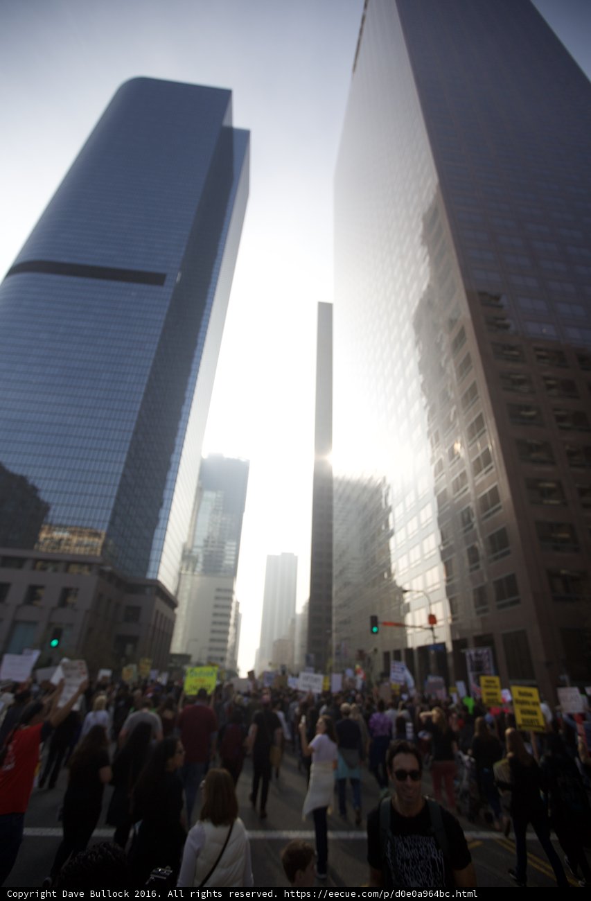 Metropolis Crowd in Downtown LA