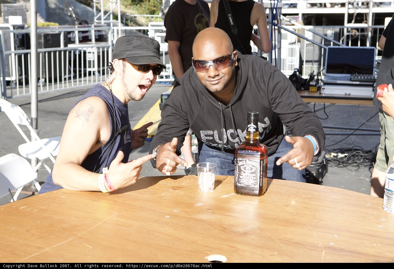 Black Shirt and Beer Bottle at the Pub