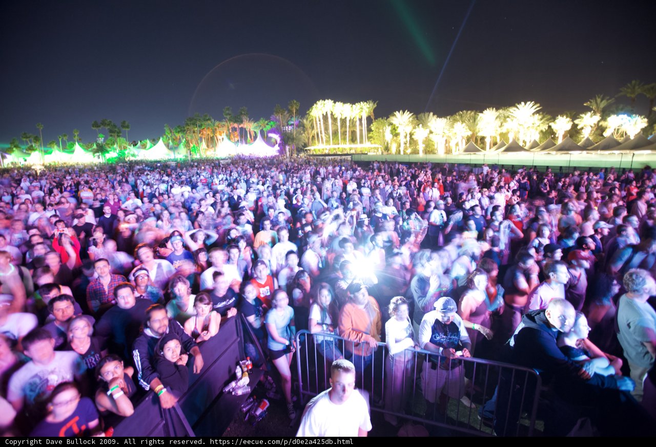 Lights and Music at Coachella