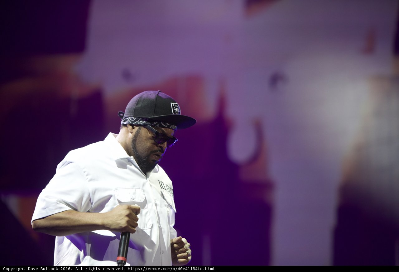 Ice Cube Performing Live at Coachella