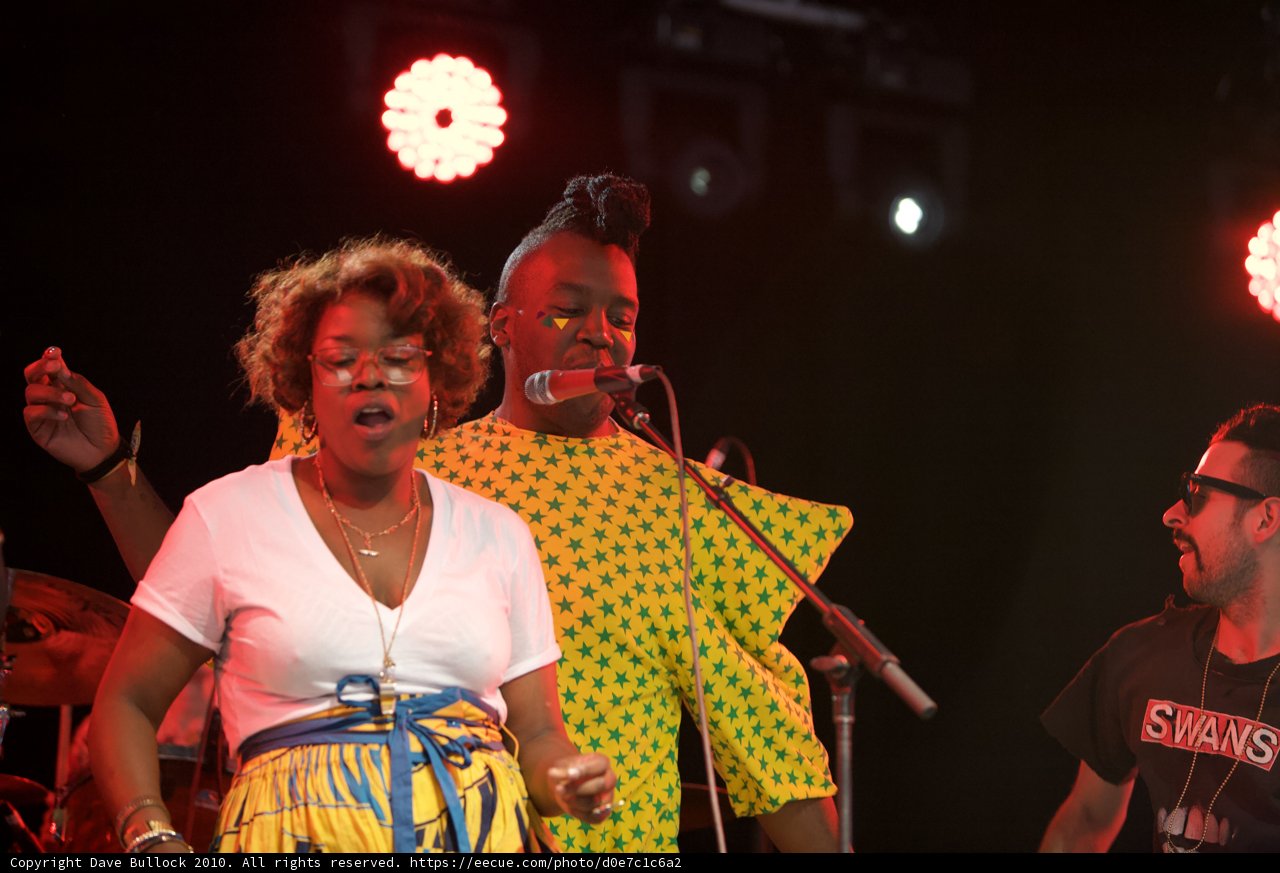 Electrifying Performance by a Female Singer