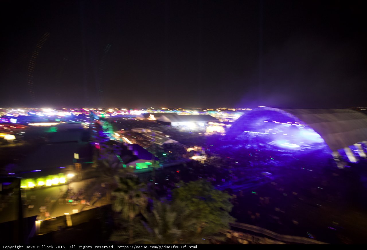 Purple Dreamscape Concert Lighting