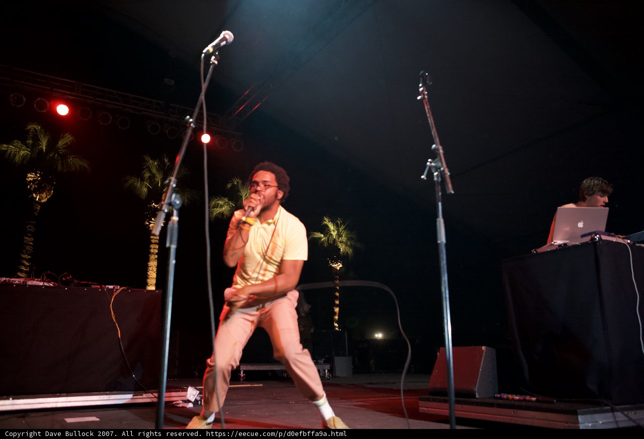 Yellow Shirted Performer Lights Up Crowd at Coachella