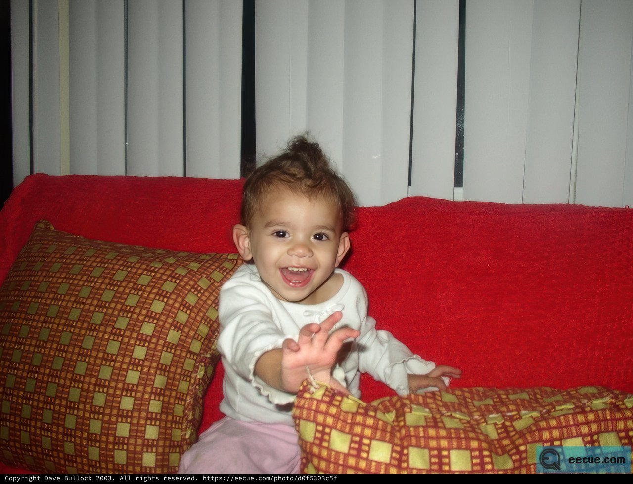 Baby Bliss on the Couch