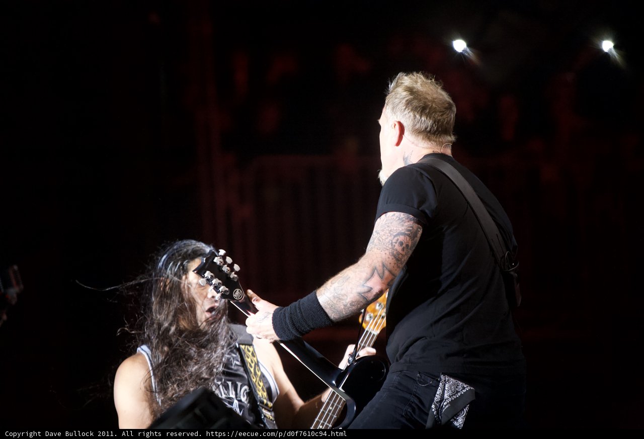 Two Guitarists Rocking the Big Four Festival