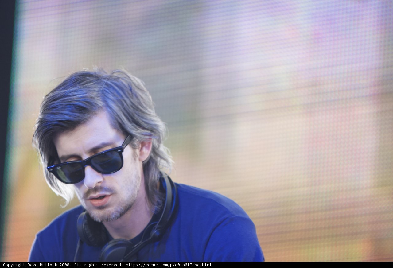 Blue Shirt and Sunglasses at Coachella