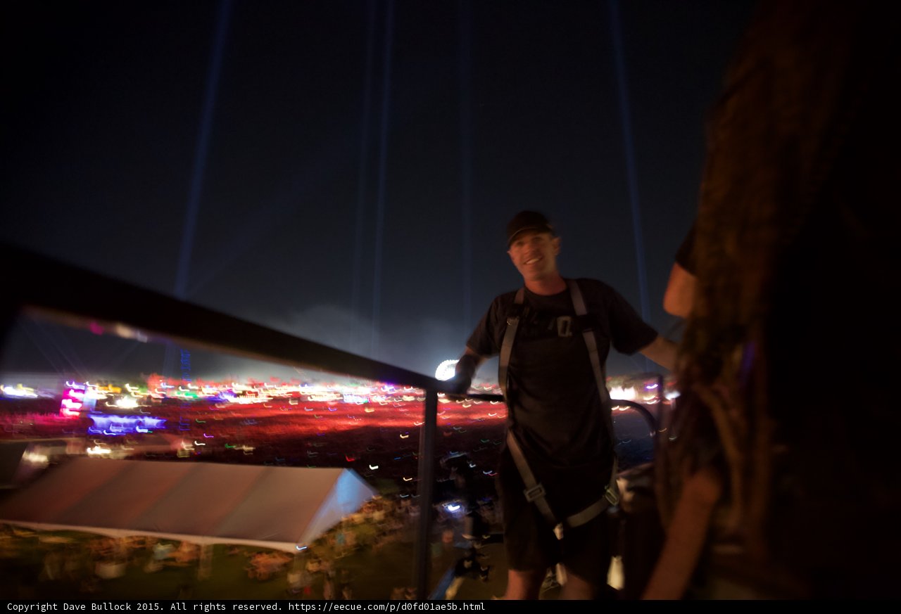 Nightlife on the Balcony