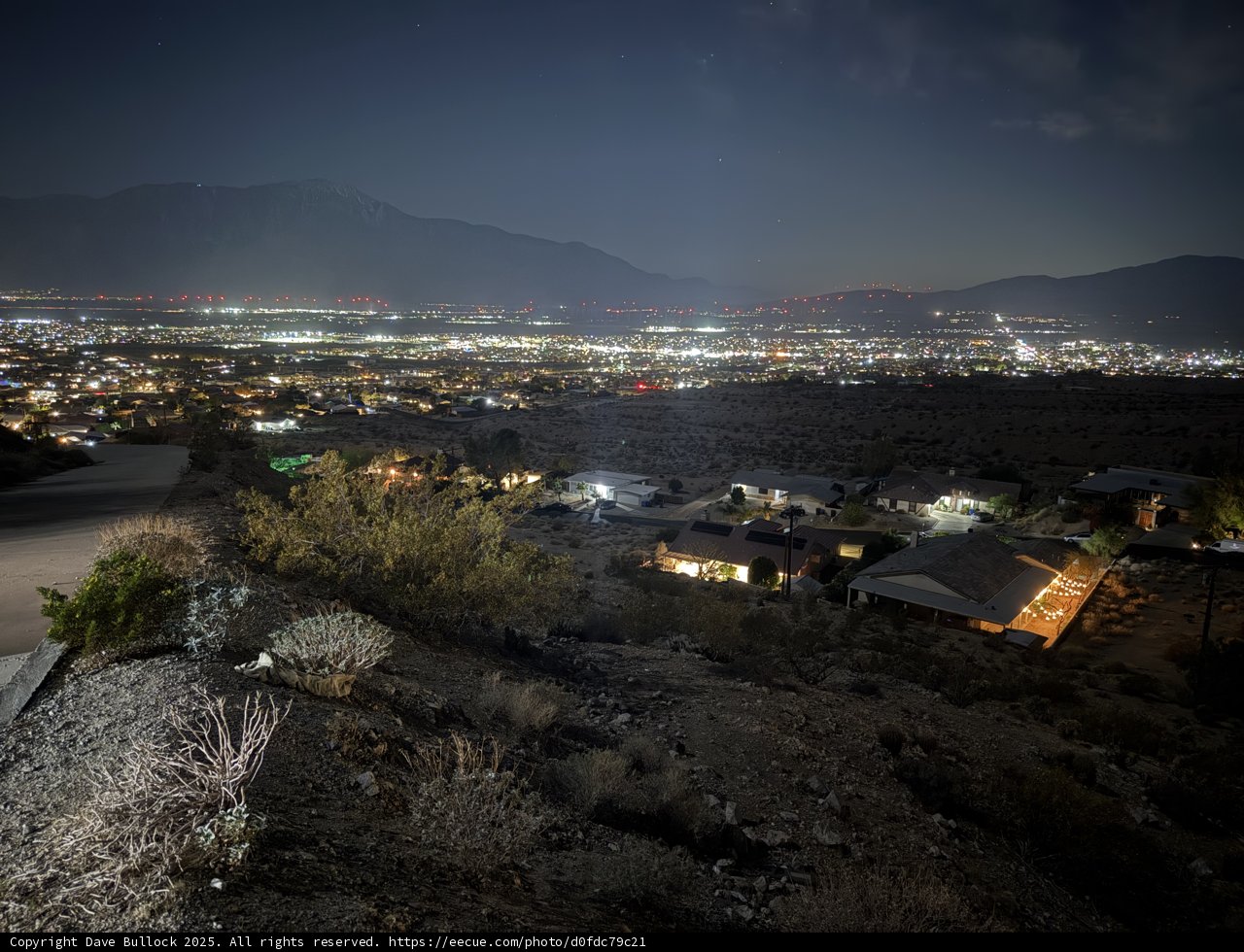 Desert Hot Springs Nightscape