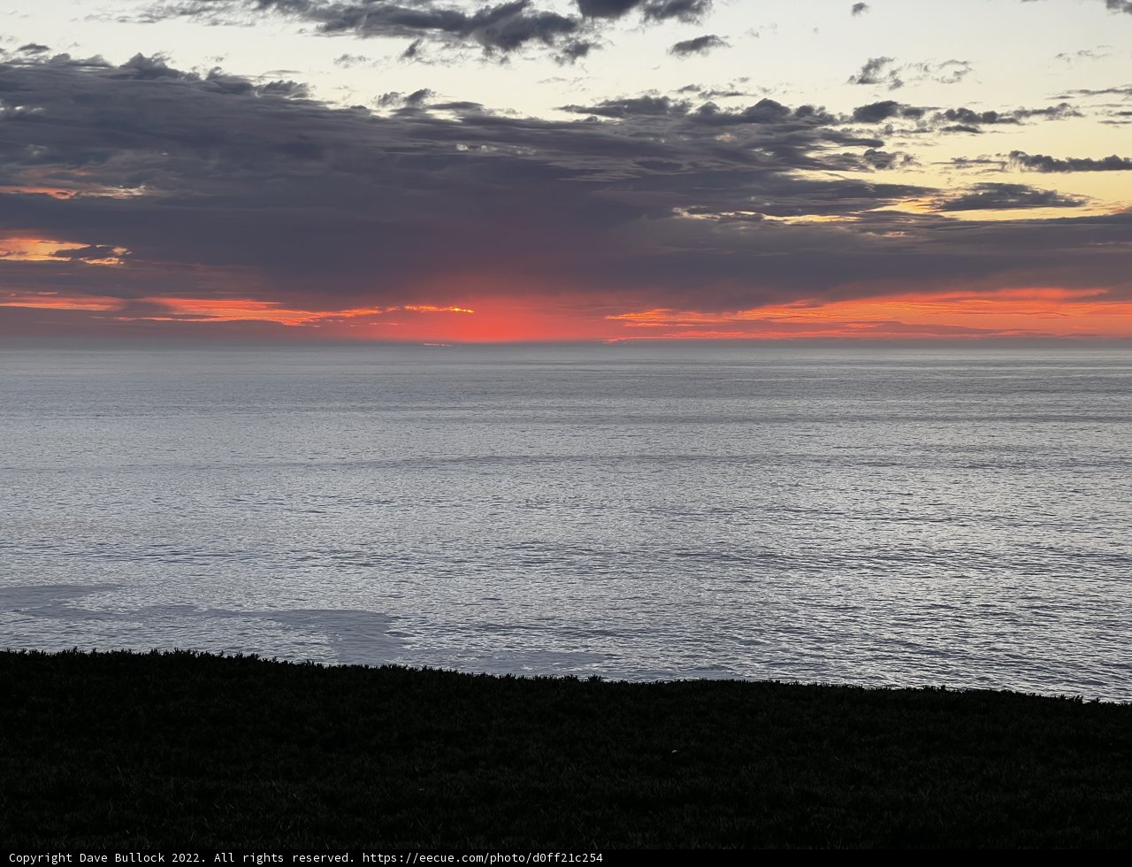 Horizon ablaze