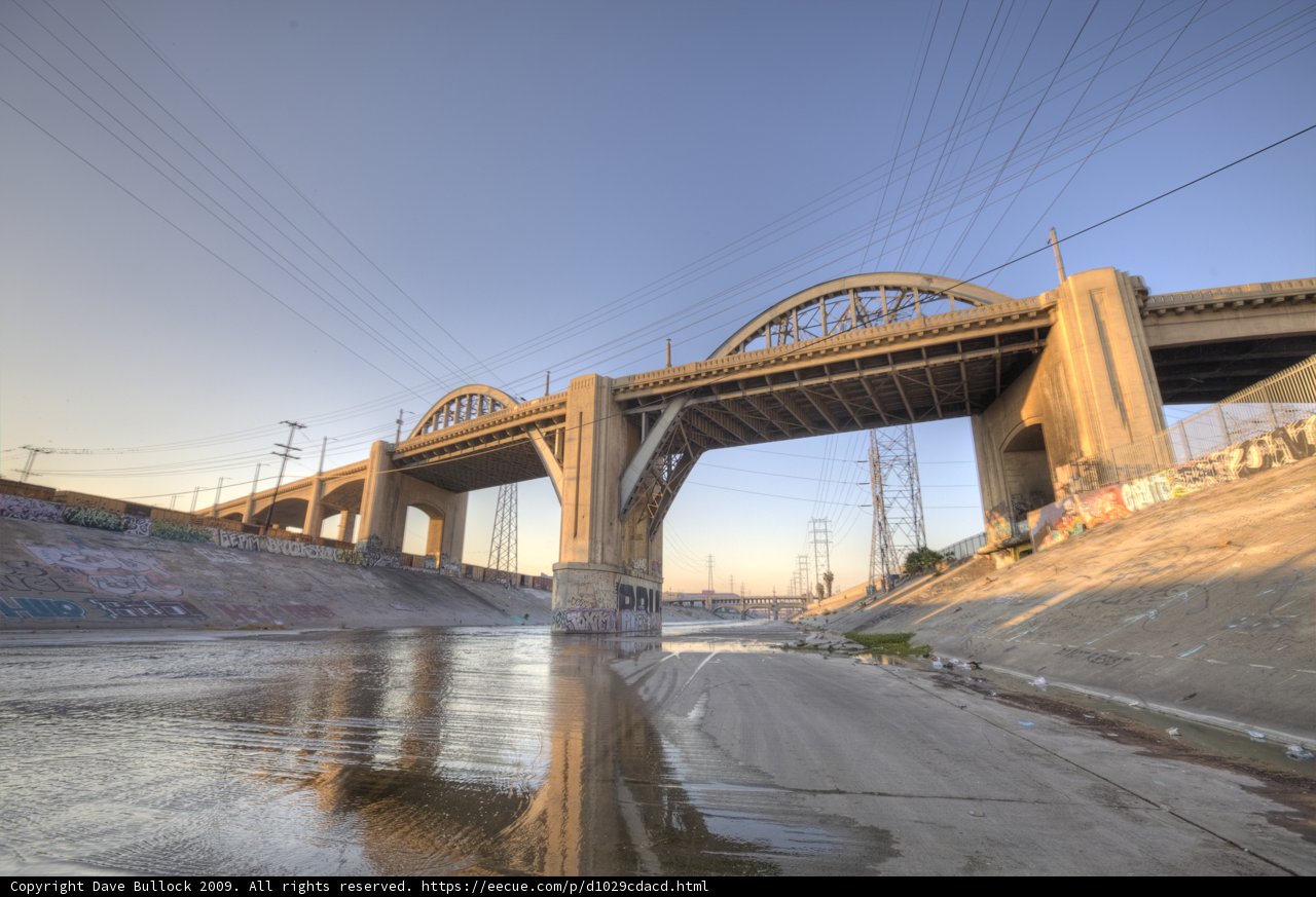 The Arched Highway Overpass