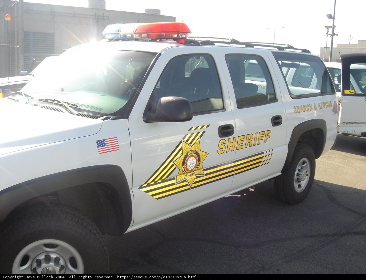 Sheriff's Vehicle on Patrol