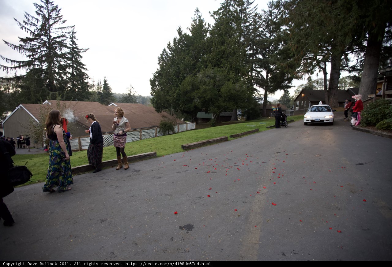 The Wedding Procession on Tarmac