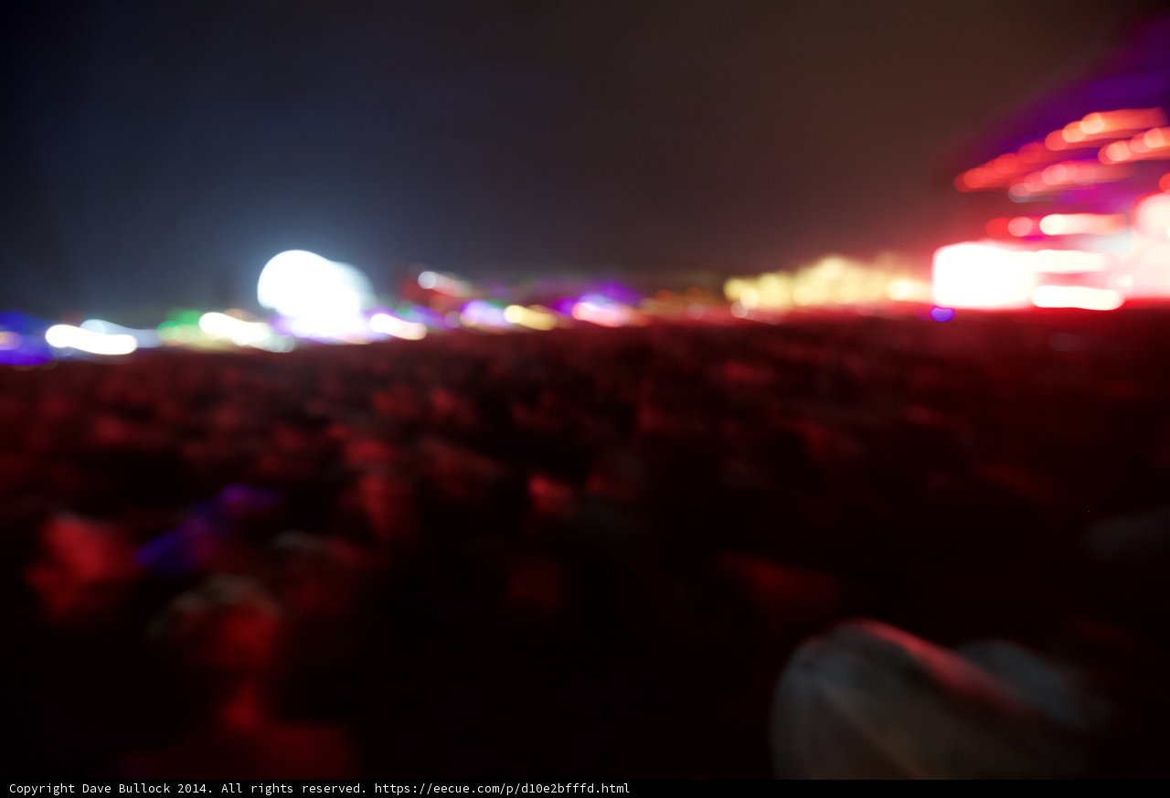 Blurred Crowd at Coachella