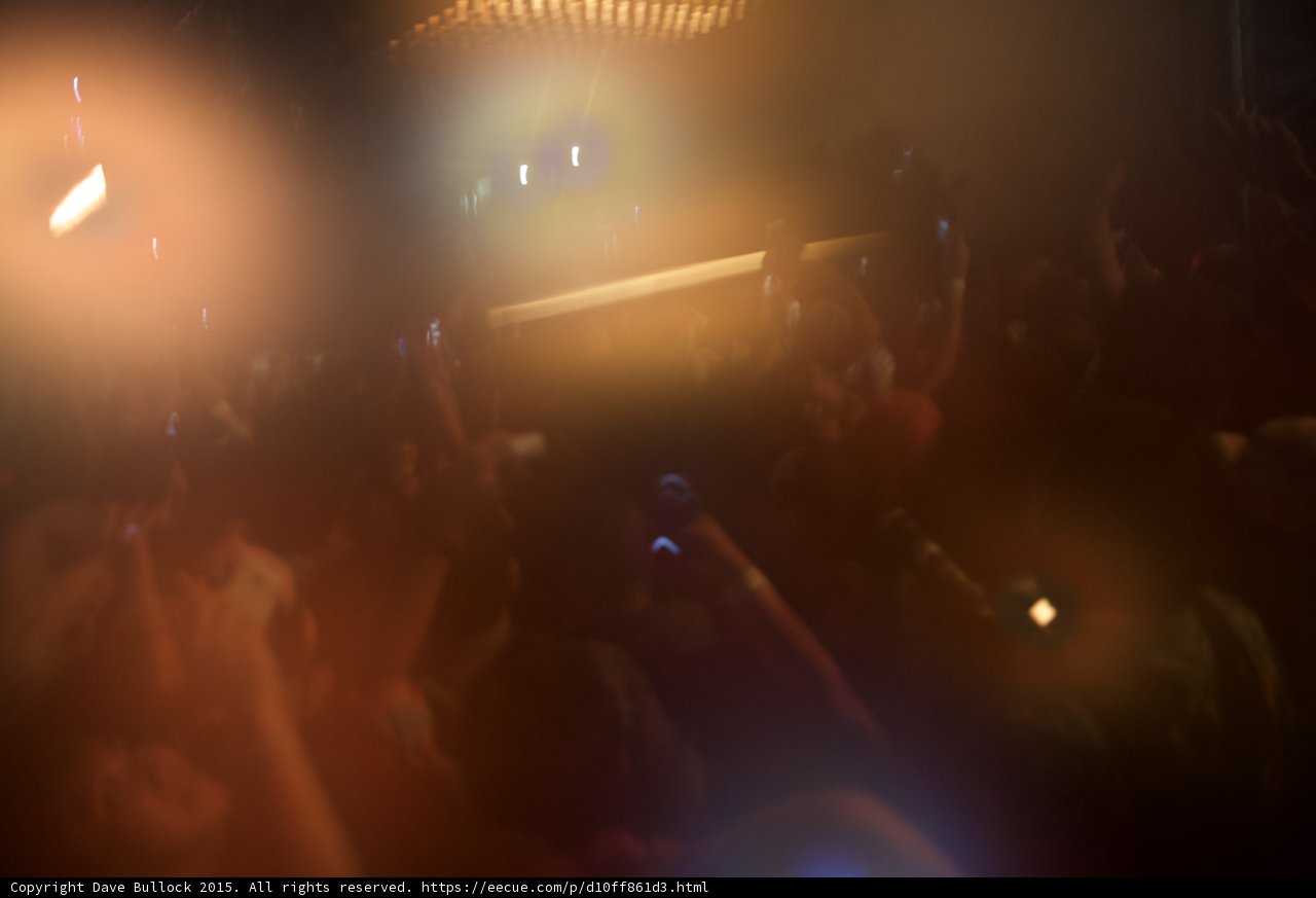 Abstract Footlights Blur