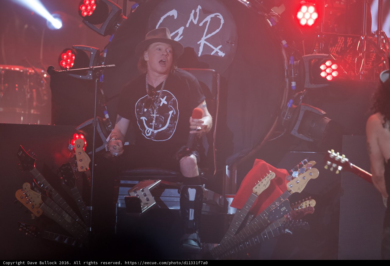 Axl Rose Rocks the House with His Strings