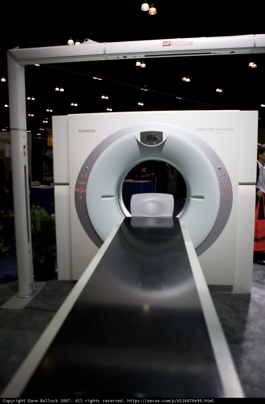 The CT Scan Machine in the Corridor