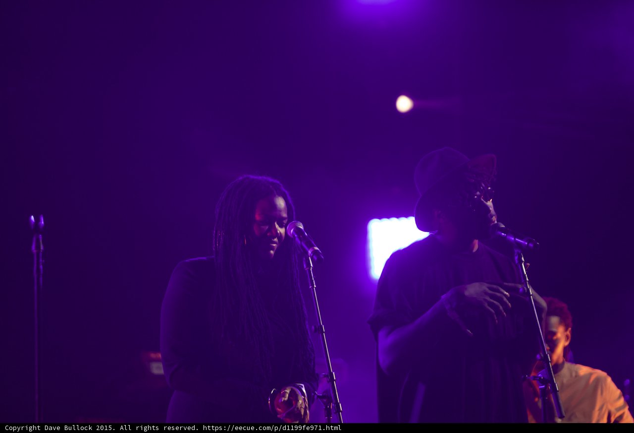 Solange Band Backing Vocalist Dreadlocks Hat Vocalist Bassist Purple