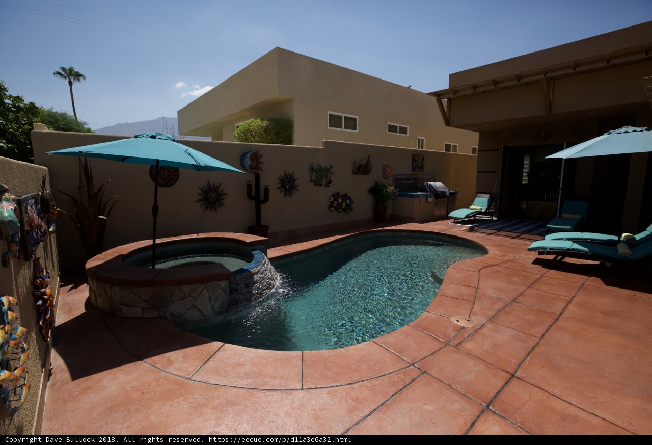 Relaxation at the Resort Pool