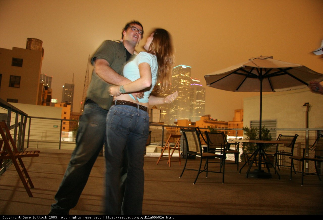 Dancing Under the Umbrella