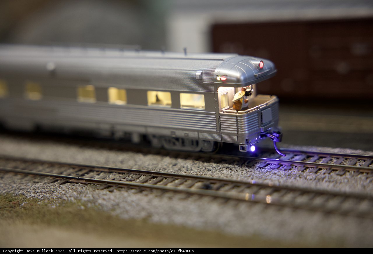Miniature Marvel: A Model Train's Journey