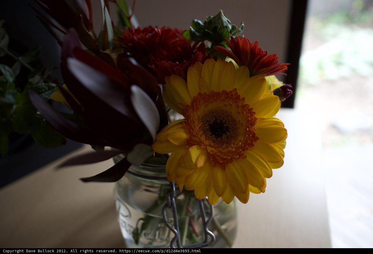 Blossoming Ikebana: A Colorful Flower Arrangement in a Vase