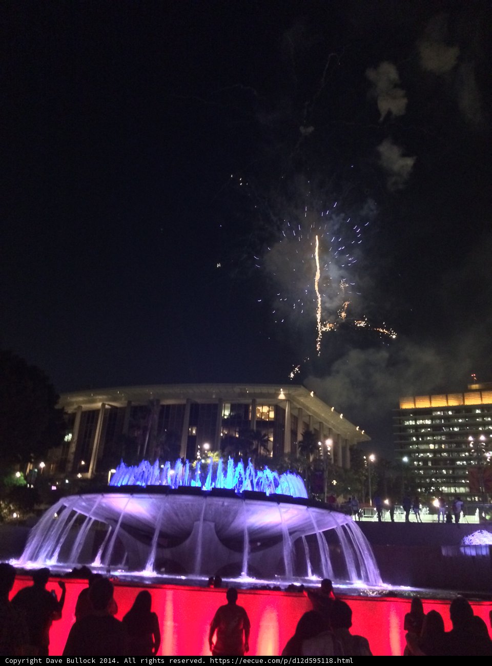 Spectacular Fireworks Display at Civic Center Mall