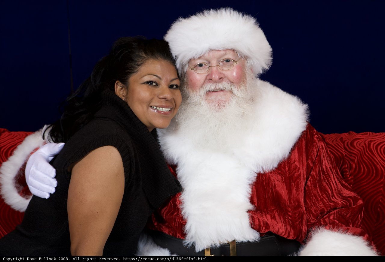 Hugs and Holiday Cheer with Santa Claus