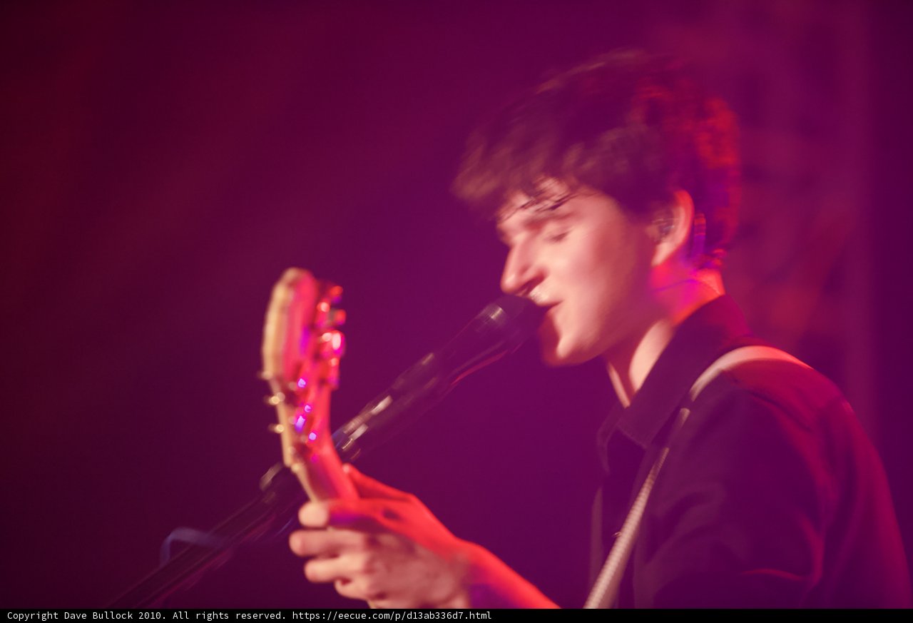 Ezra Koenig Shreds on the Electric Guitar at Coachella 2010