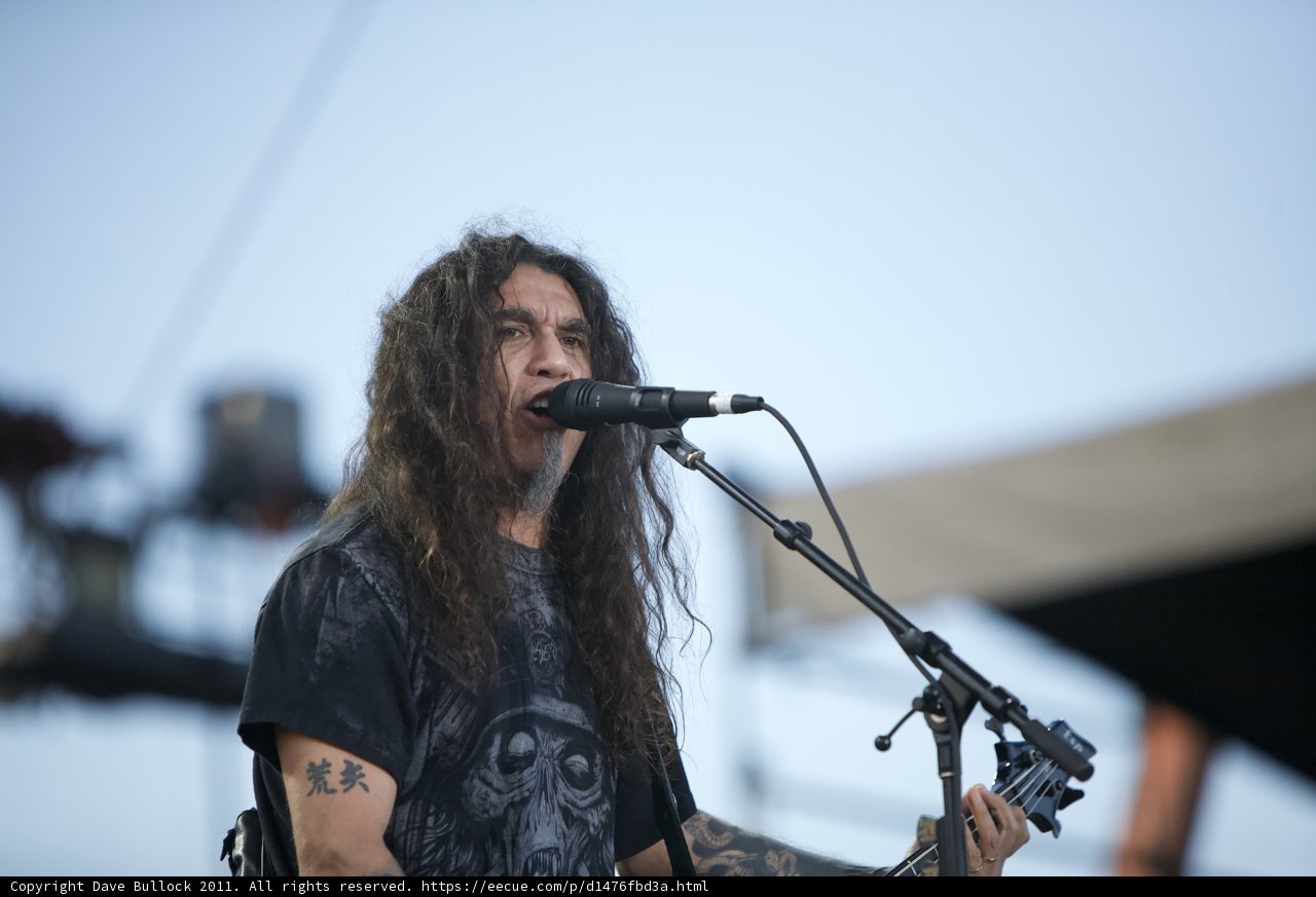Tom Araya Rocks the Big Four Festival
