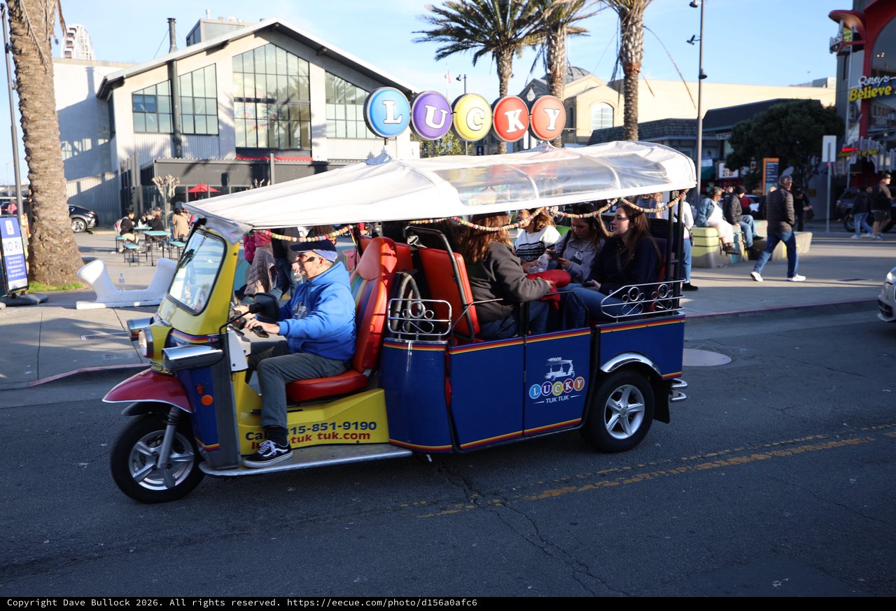 Lucky Tuk Tuk Tour Through Downtown Entertainment District