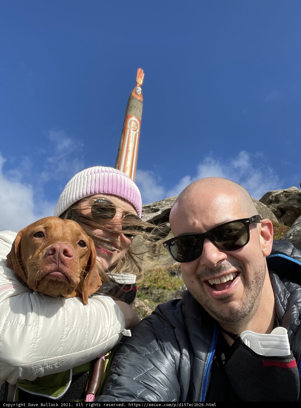 Summit Selfie with Our Pup