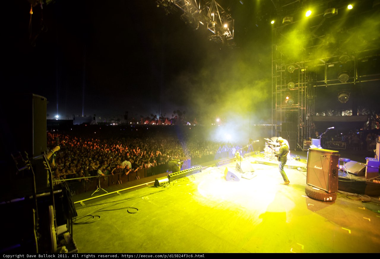 Electrifying Rock Concert at Coachella 2011