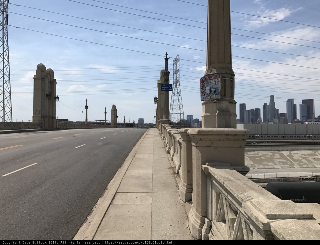 Cityscape View from the Bridge