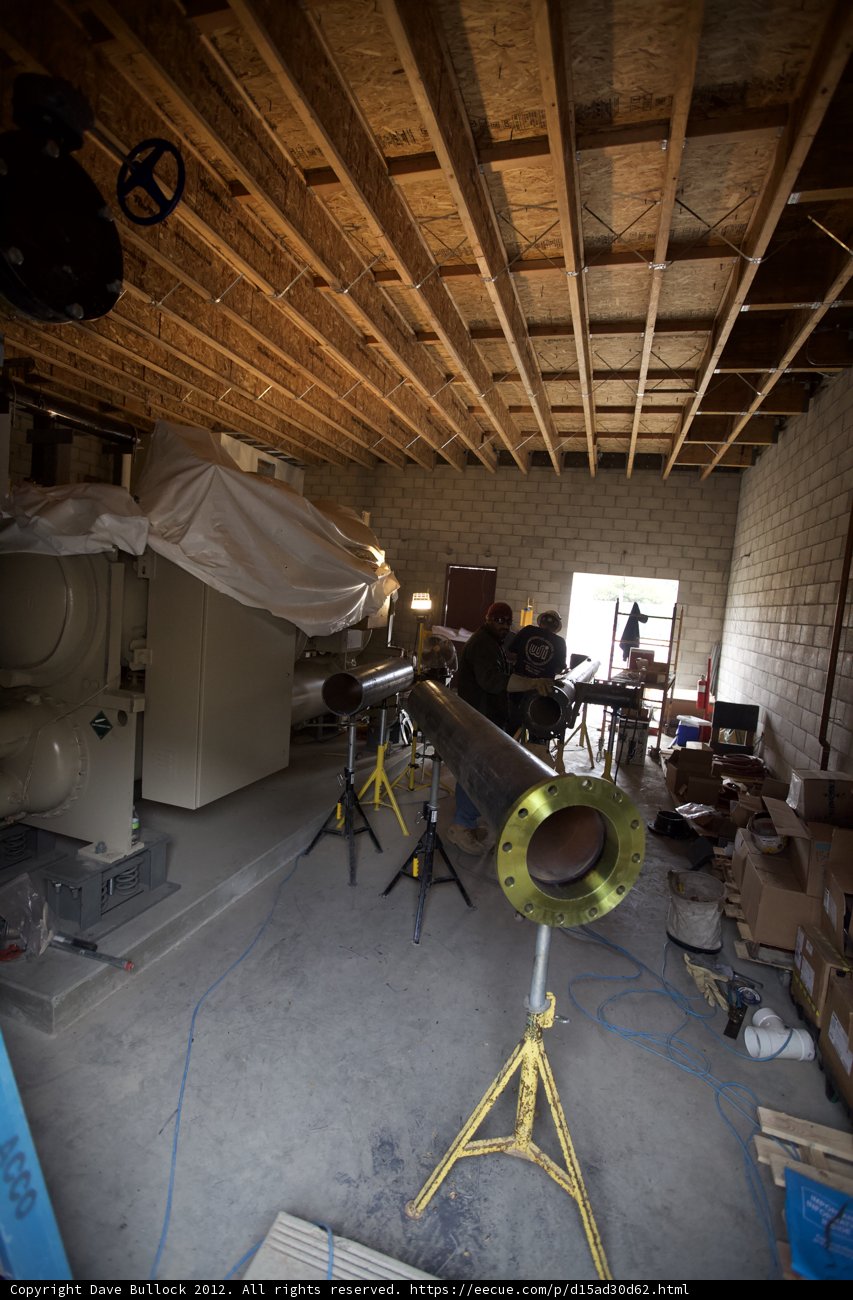 Loft Room with Industrial Equipment