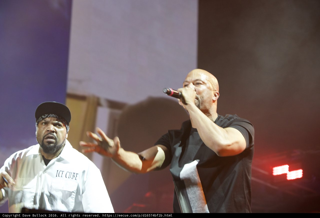 Common and Ice Cube perform at Coachella 2016