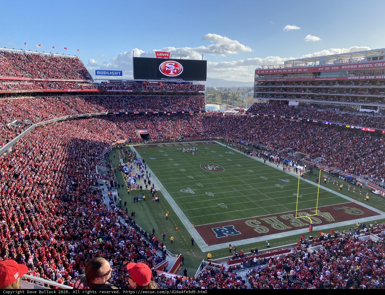 The Thrills of the Game Day: A Bird's Eye View of Levi's Stadium