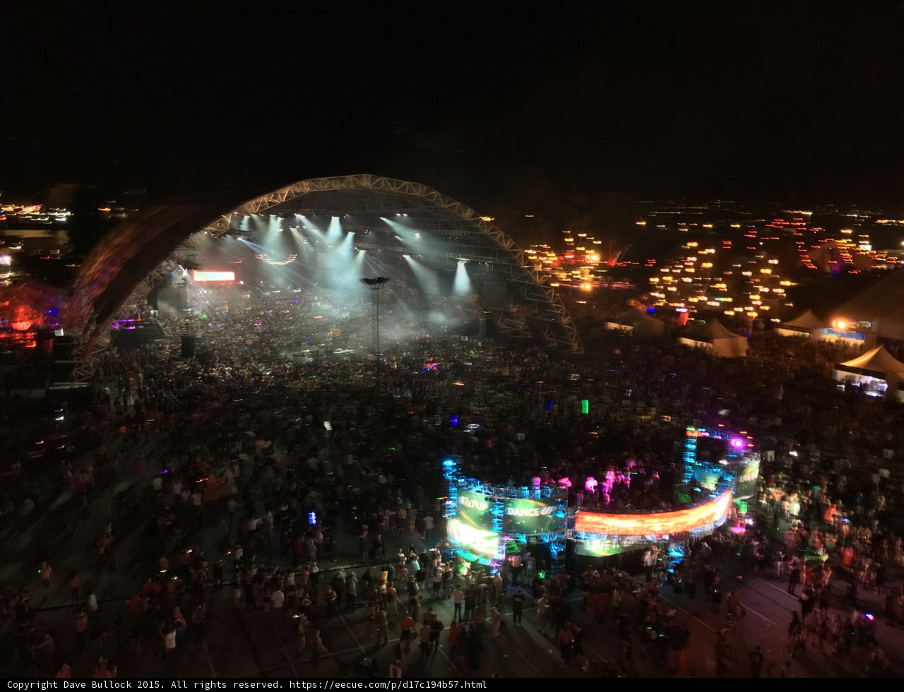 Nighttime Festival Madness in San Bernardino