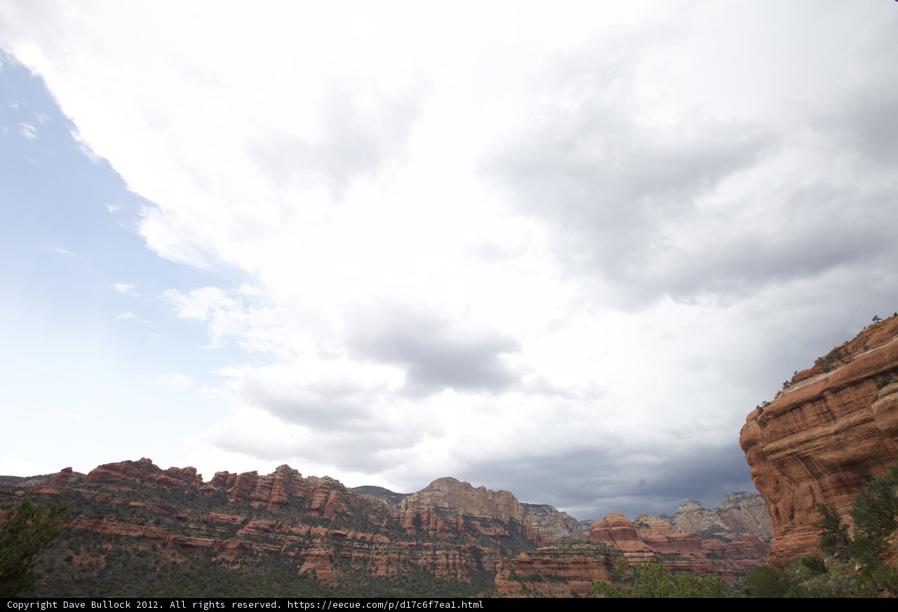 Moody Skies over Sedona