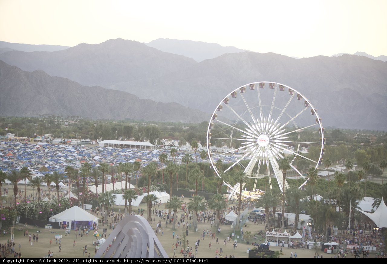 Ferris Wheel Fun at Coachella Weekend 2