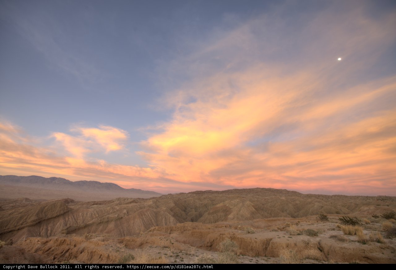 Desert Moonrise