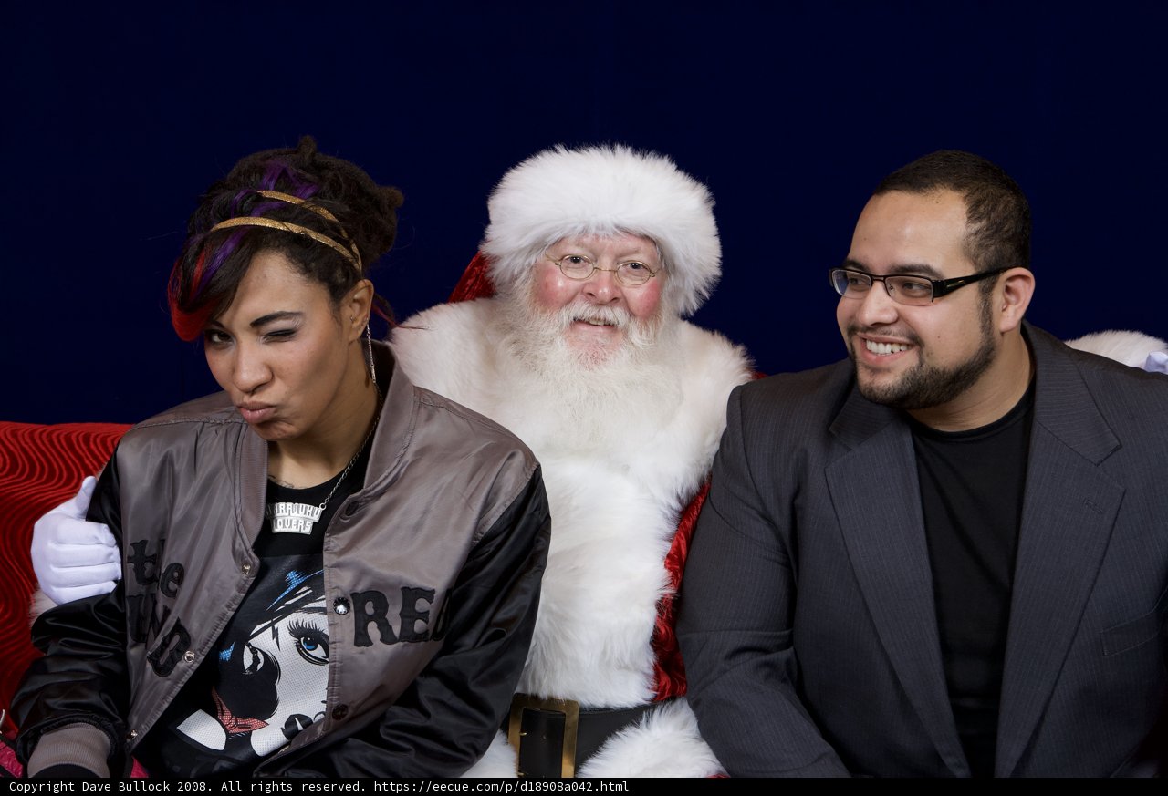 Santa Claus Joins the Festive Group