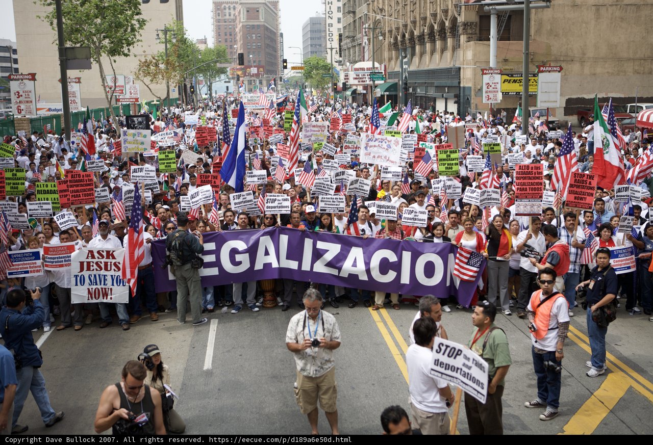 Massive Protest in the Streets
