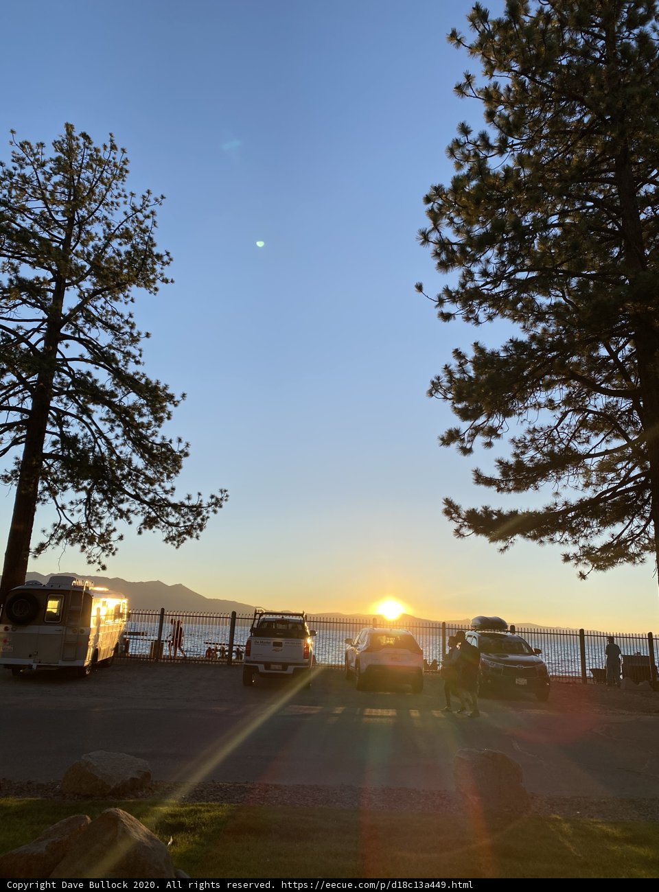 Golden Hour at Lake Tahoe