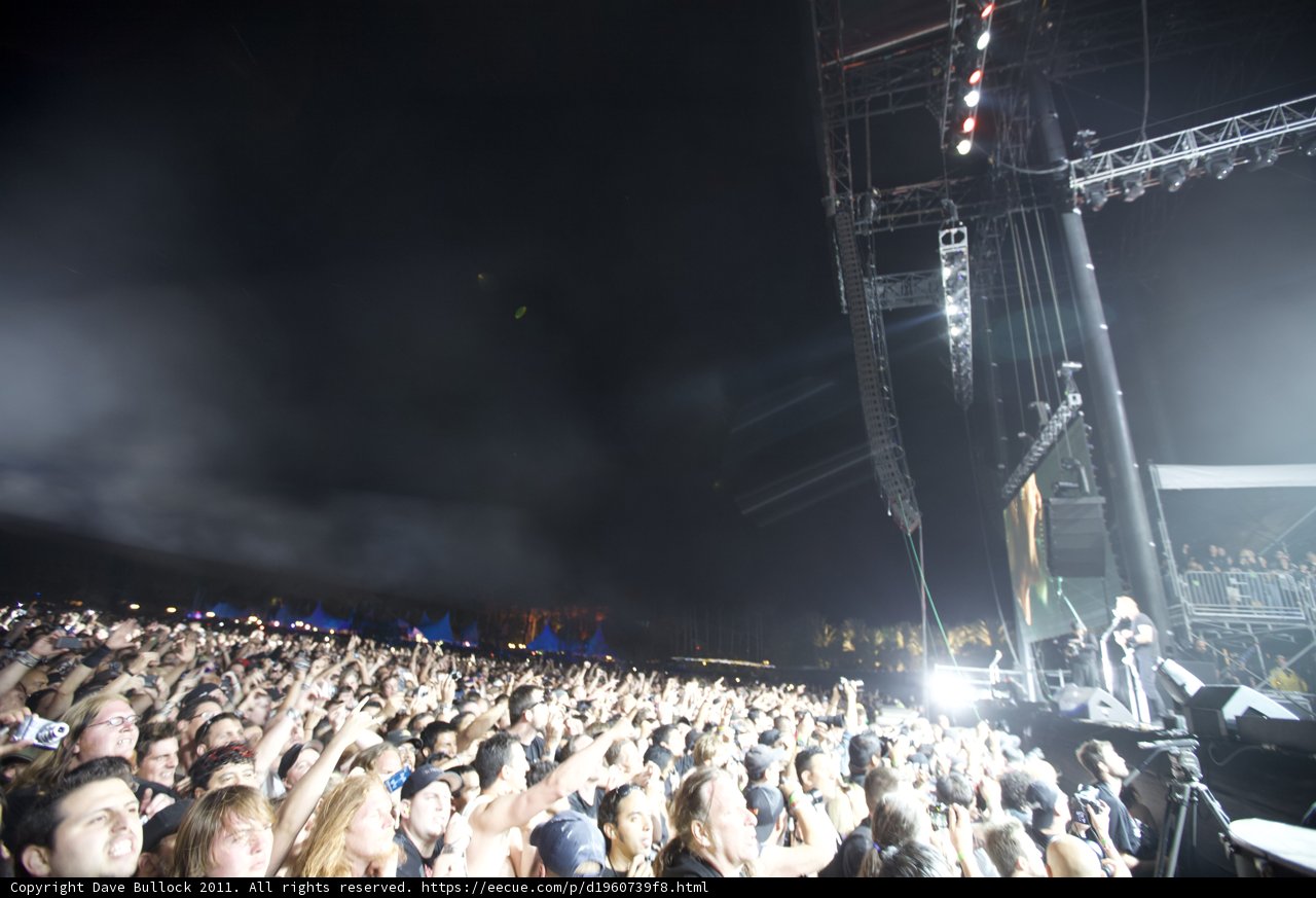 Rocking out Under the Night Sky