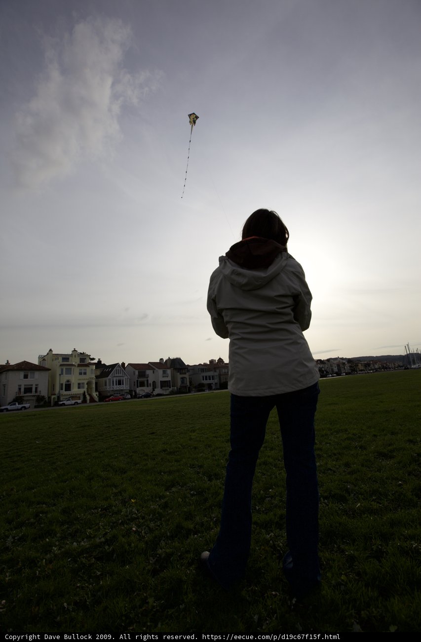 Kite Adventure on a Cloudy Day